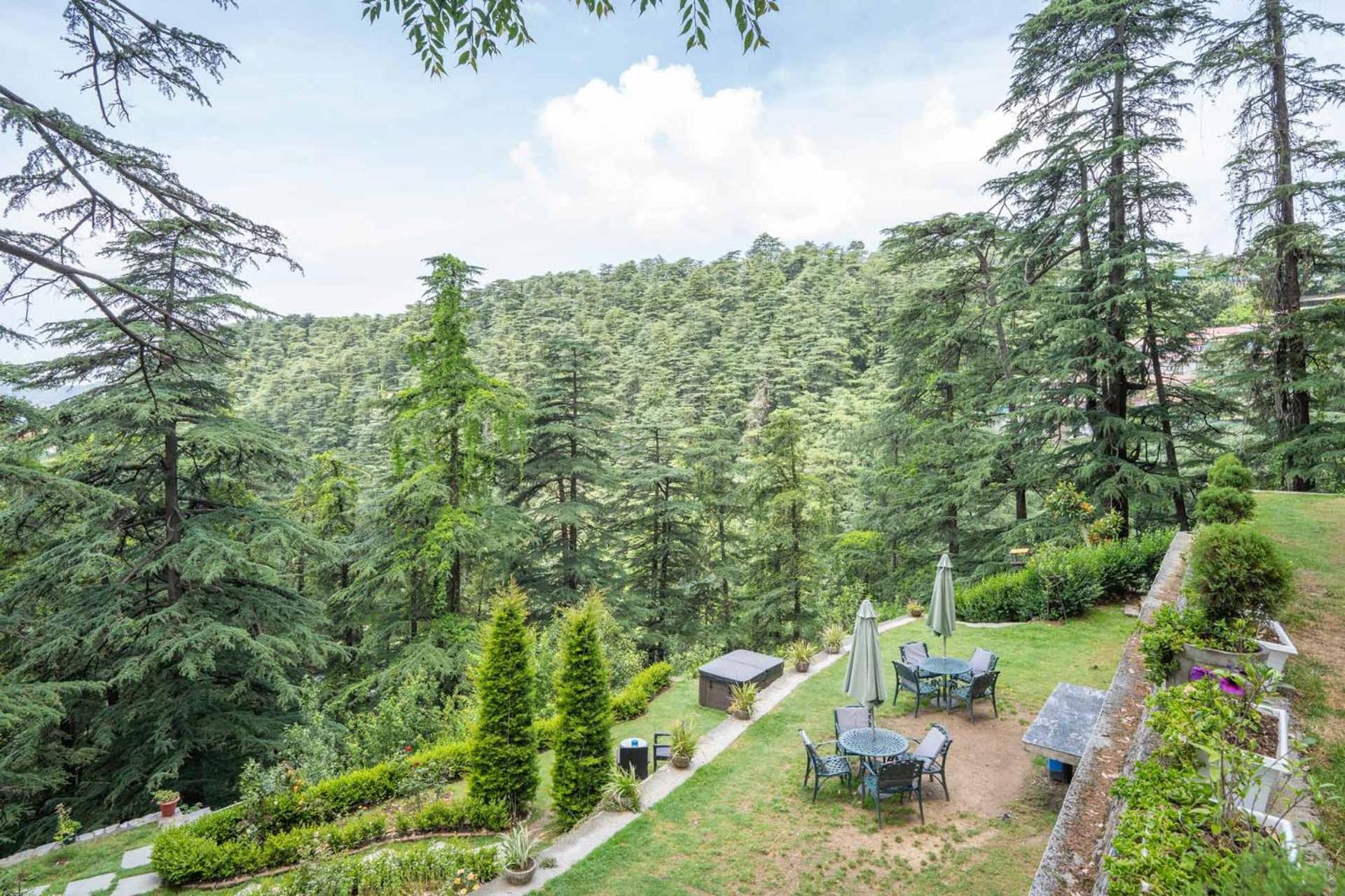 Stayvista At Pine Estate With Outdoor Jacuzzi Shimla Eksteriør bilde